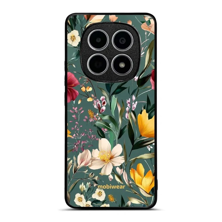 Mobiwear Glossy tok Xiaomi Redmi Note 15 4G, zöld, vékony, fényes