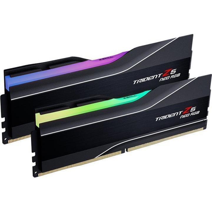 RAM G.Skill Trident, 32 GB (2 x 16 GB), DDR5, 6000 MHz, DIMM, 1.35 V, 30 CL, Fekete