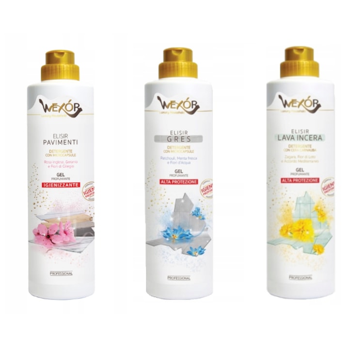 Wexor Készlet – 3X Padlótisztító Folyadék 750 Ml