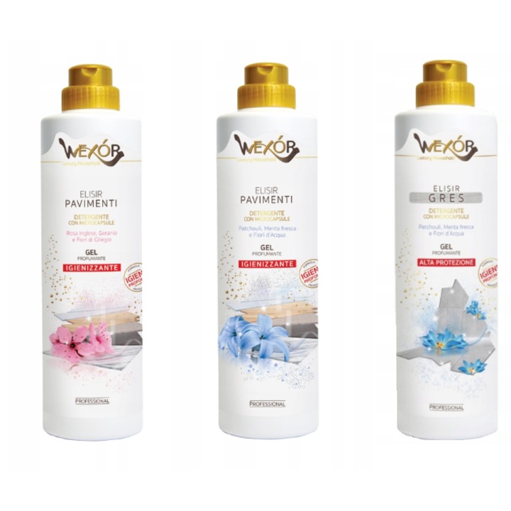 Zestaw Wexor – 3X Płyn Do Mycia Podłóg 750 Ml