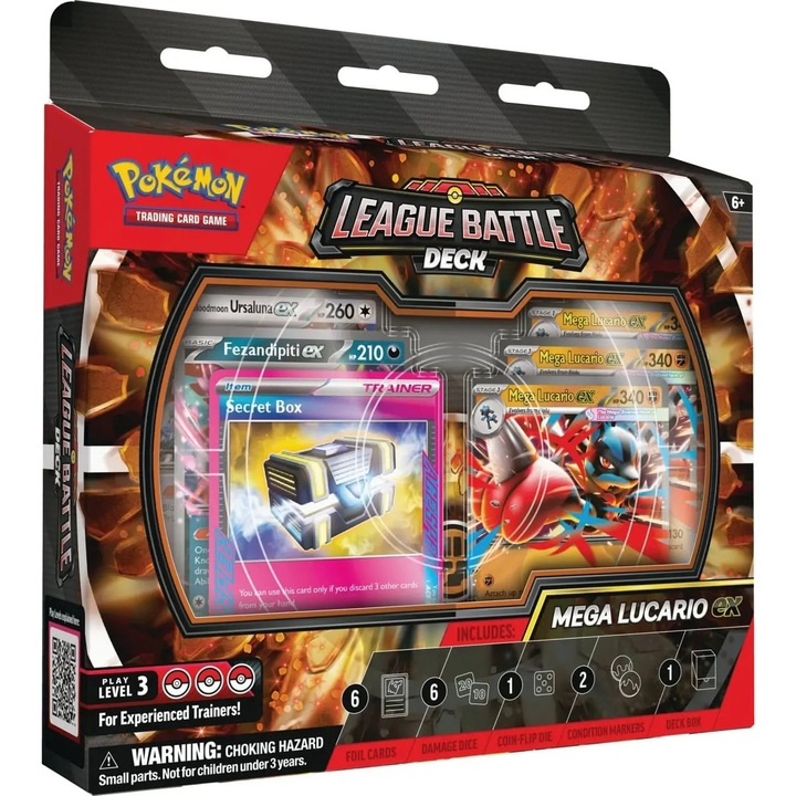 Pachet Joc Pokemon The Pokemon Company League Battle Deck 60 carti multicolor