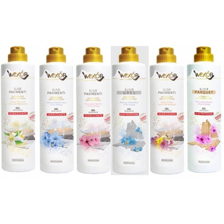 Zestaw 6 X Wexor Płyn Do Mycia Podłóg 750 Ml 6X 750Ml