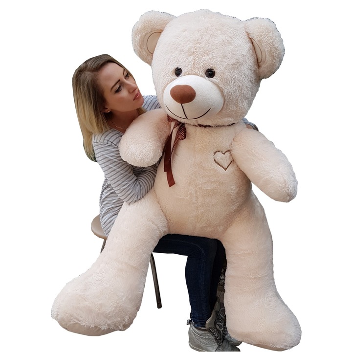 Плюшено мече Velinda 160cm мек бежов