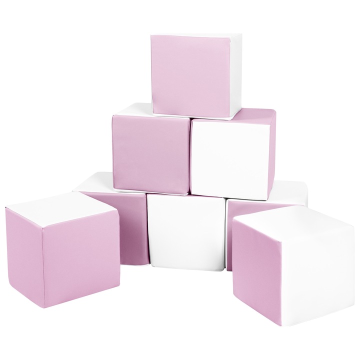 Комплект кубчета от пяна Velinda 8 части многоцветни 10x10x10cm