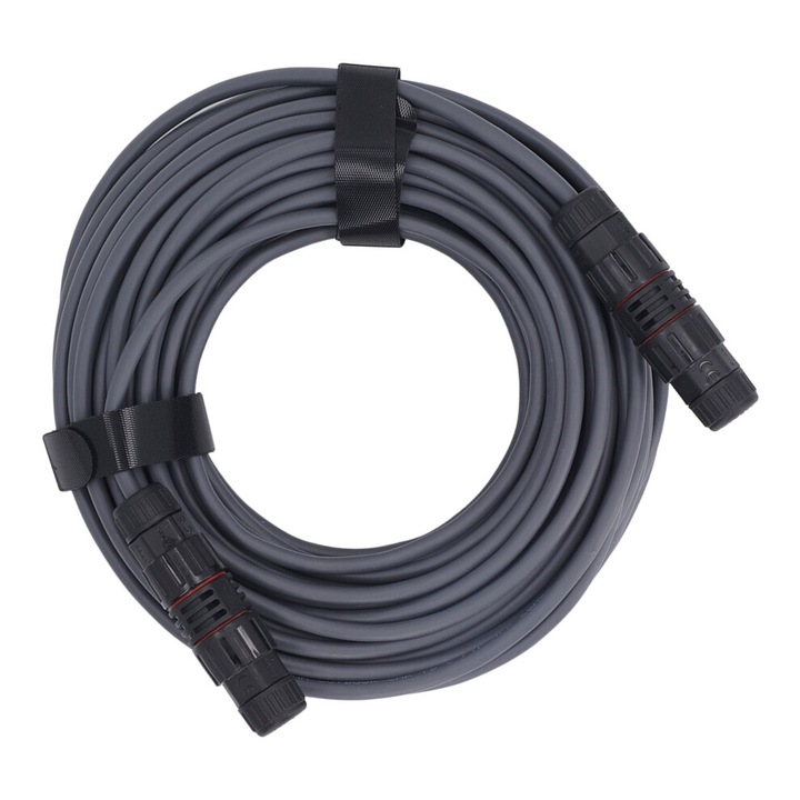 Kit cablu extensie rezistent la apa 1200Mbps 46m gri