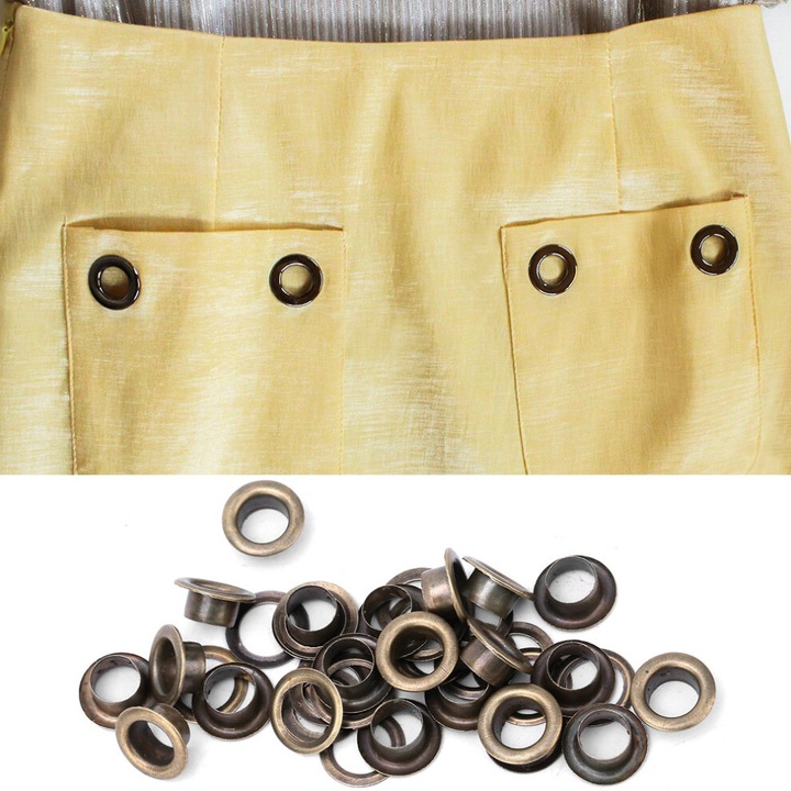 Set 100 capse, alama, bronz, 10mm