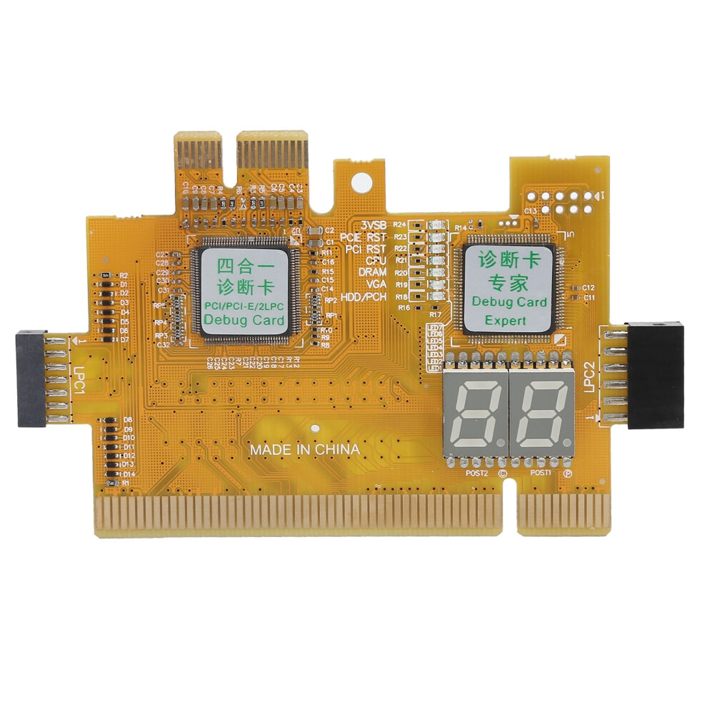 Placa de diagnosticare desktop PCI PCIe LPC 2LPC 4in1 Kit de testare ...