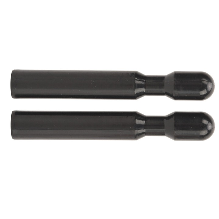 Set 2 bucati butoane blocare usa ABS, negru, universal 1989-1999