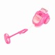 Aspirator de jucarie pentru copii, roz, ABS, 2xAA, mic, educativ