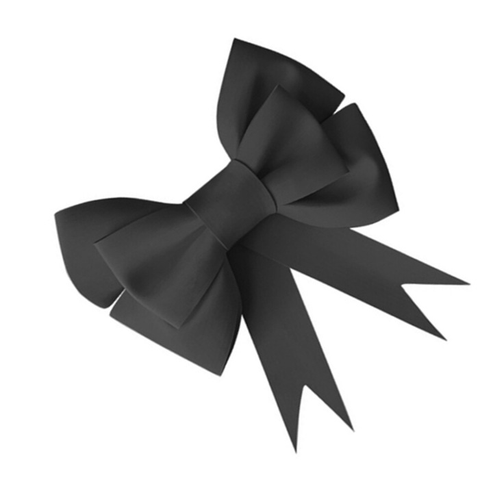 Decoratiune suspendata fundita EVA spuma negru 75cm