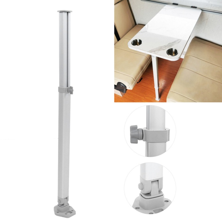 Picior de masa reglabil telescopic 510-760mm aluminiu