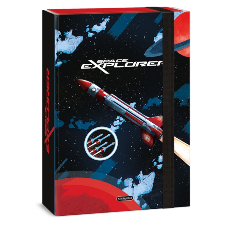 A4-es gumis mappa Ars Una Space explorer (5552)