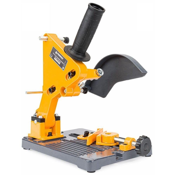Sarokcsiszoló állvány, flex, állvány, 125 mm-es tárcsaátmérő, Powermat