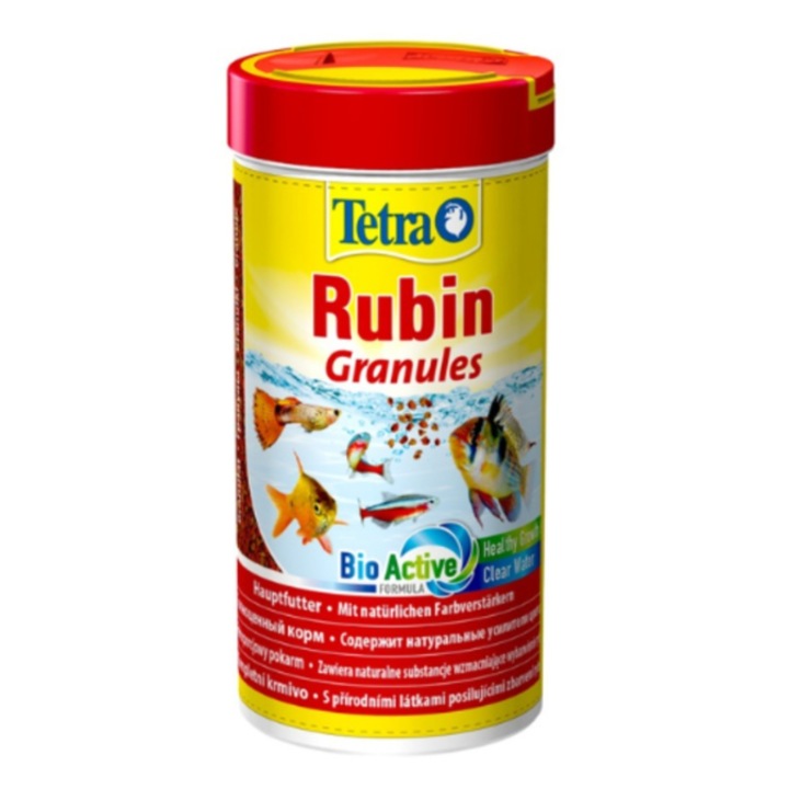 Hrana pesti Tropicali TetraRubin Granules 250 ml