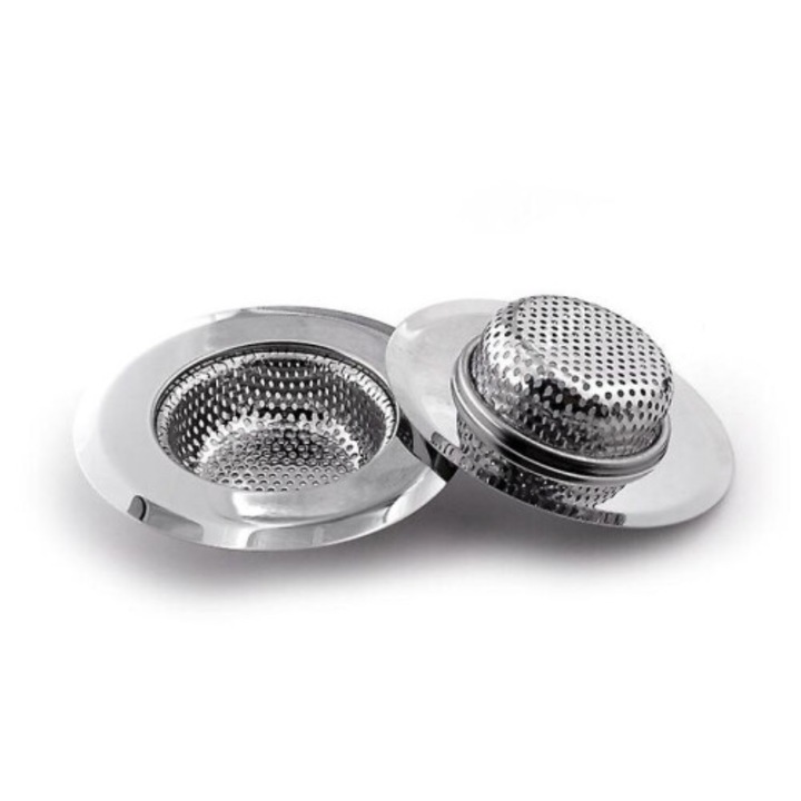 Set 3 Sita Scurgere Inox, 3.6x7x11cm, Universal, Multicolor
