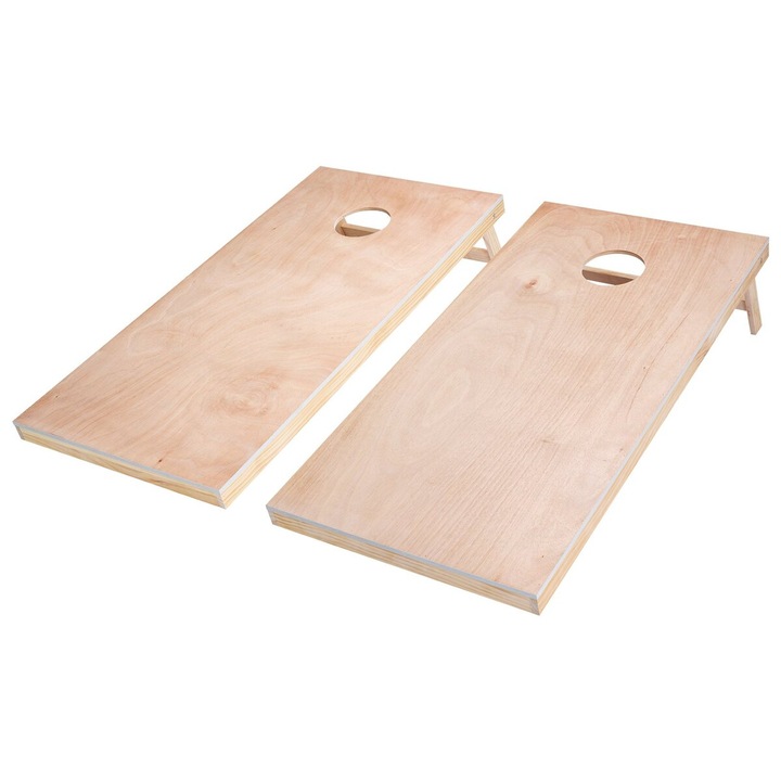 VEVOR Cornhole játék szett 1255x600x302mm hordozható fa hordtáskával