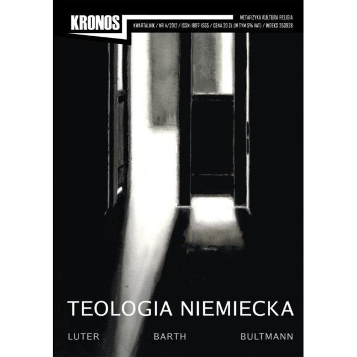 Revista Kronos, Német teológia, 2012, vallás