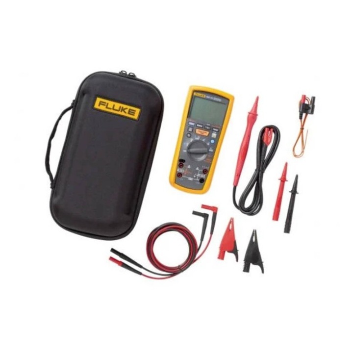 Мултиметър Fluke 1587T, 10 измервани стойности, True RMS, LCD дисплей, 100x203x50mm