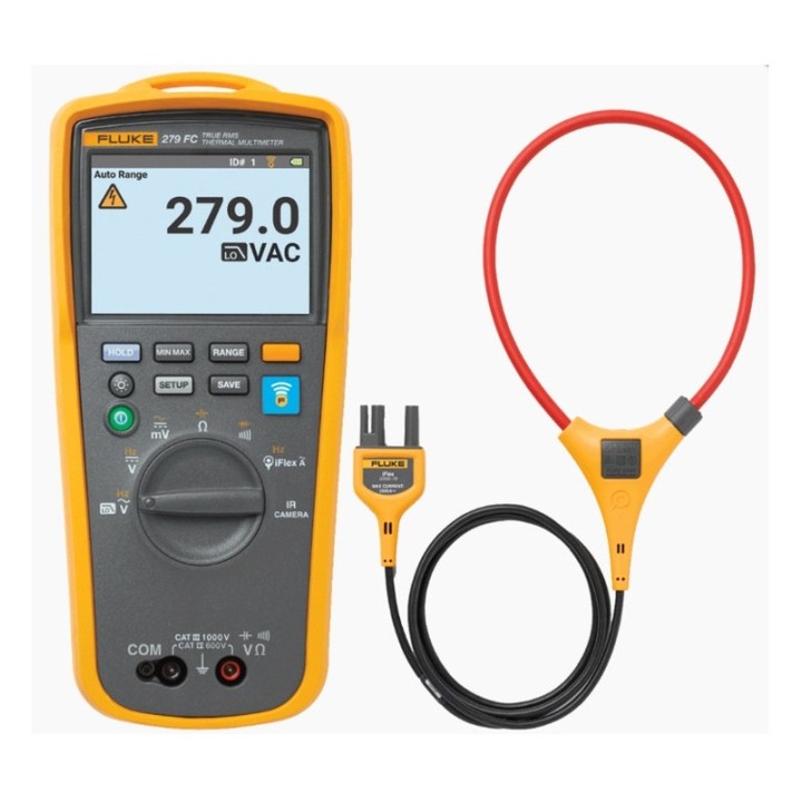 Дигитален мултиметър Fluke 279 FC/iFlex е професионален с True RMS