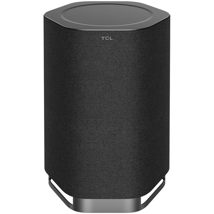 Subwoofer TCL Z100, 1.1.1, 130W, Wireless, Dolby Atmos Flex Connect, Free Combination, Spatial Soundstage Calibration, Negru