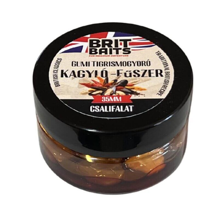Britbaits Gumi Tigrismogyoró Kagyló-Fűszer 35ml