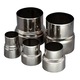 Adaptor reductie teava inox soba 80x60mm