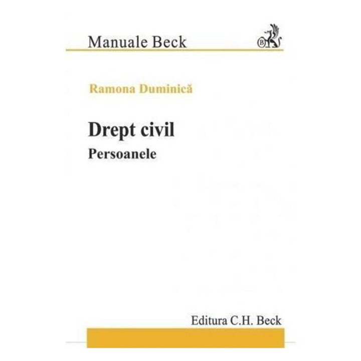 Drept civil. Persoanele, Ramona Duminica