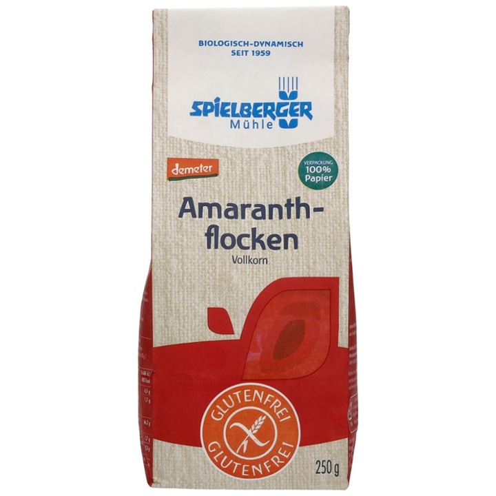 Fulgi de amarant integral Demeter, eco - Spielberger