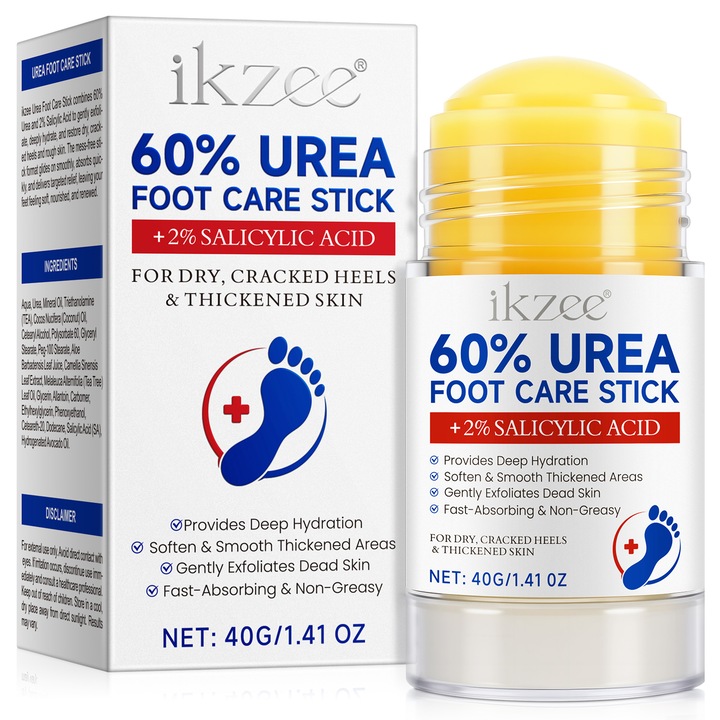 ikzee lábkrém, hidratáló és hámlasztó, 40g