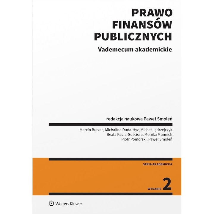 Наръчник по публични финанси Wolters Kluwer, 2-ро издание, полски език