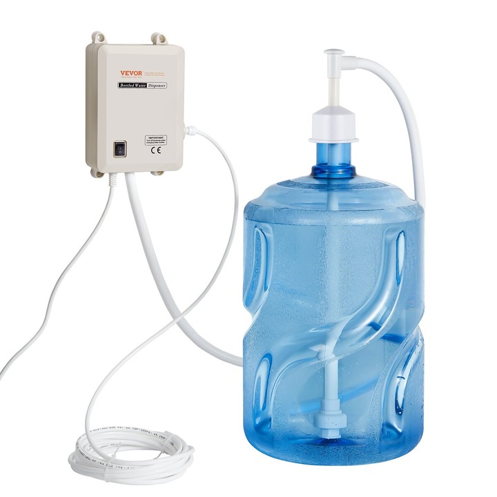 VEVOR vízpumpa 3.8 L/perc 40 Psi PE tömlővel 609.6 cm, 225x150x70 mm