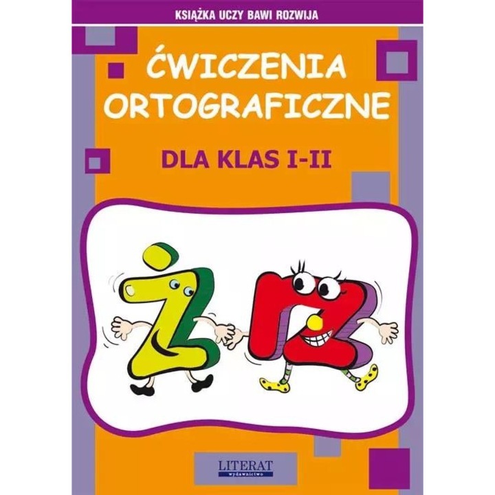 Caiet de exercitii ortografice Literat pentru clasele 1-2, vocabular extins, dezvoltare creativa