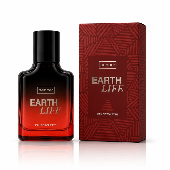Férfi Eau de Toilette Earth Life, 30 ml, Sence