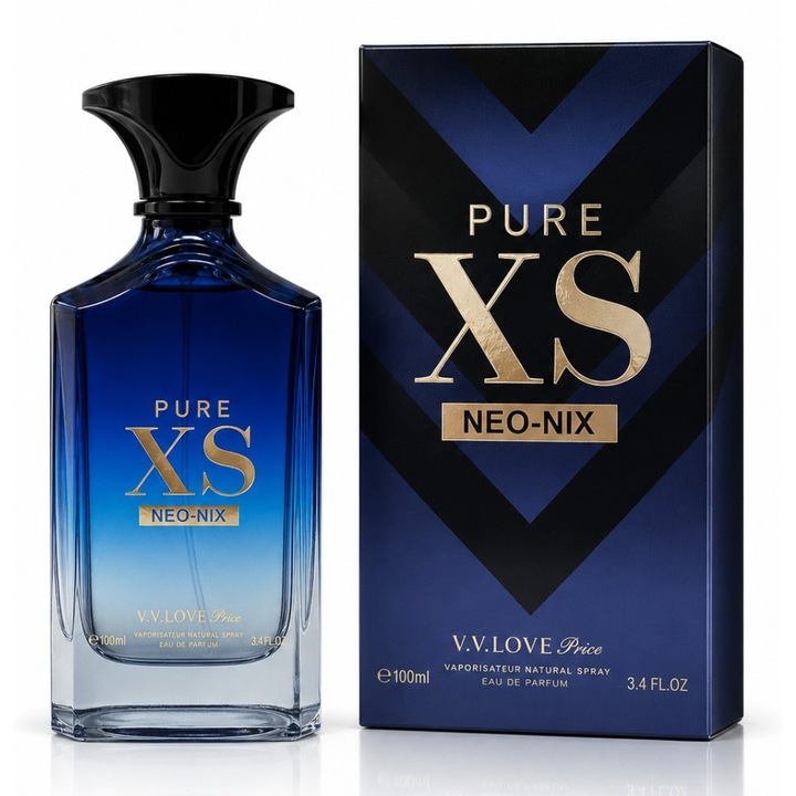 Apa de parfum pentru barbati Pure XS Neo-Nix, 100 ml, V.V.LOVE