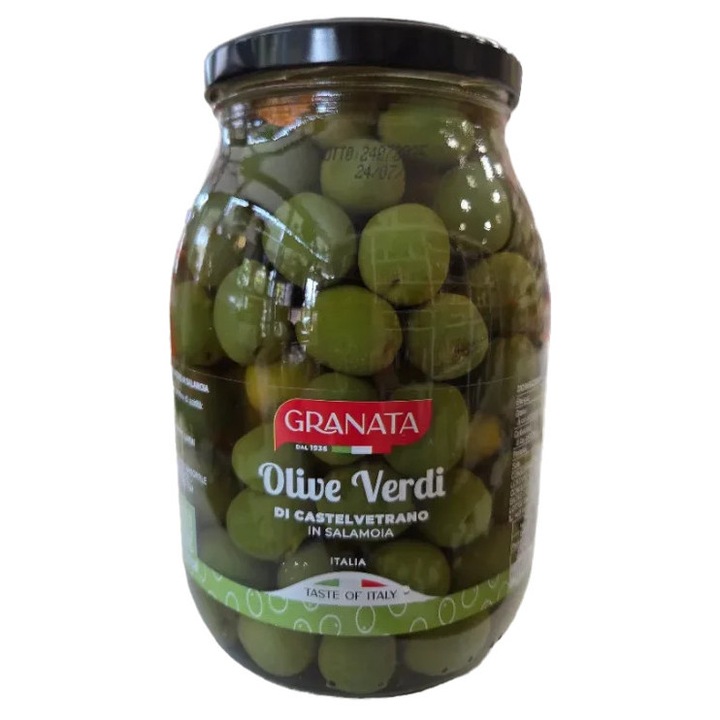 Granata olive verde zöld olivabogyó 1020g