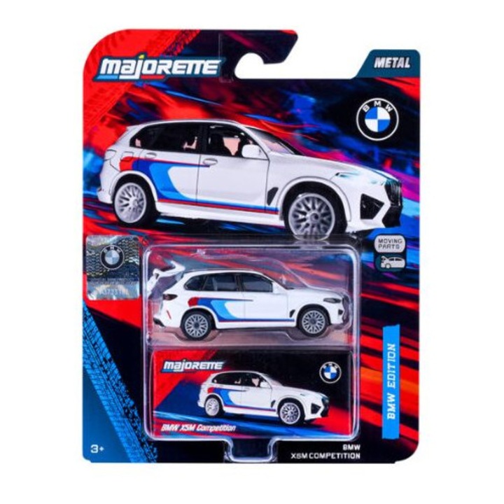 BMW X5M Competition autómodell 1:64 méretarányban, Majorette