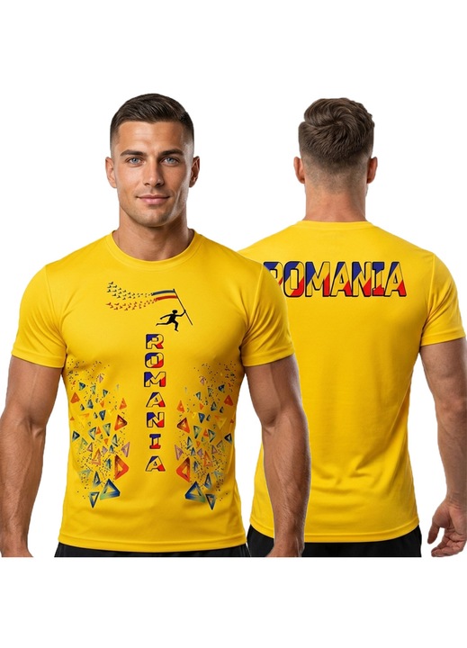 Tricou tehnic cu uscare rapida, Romania