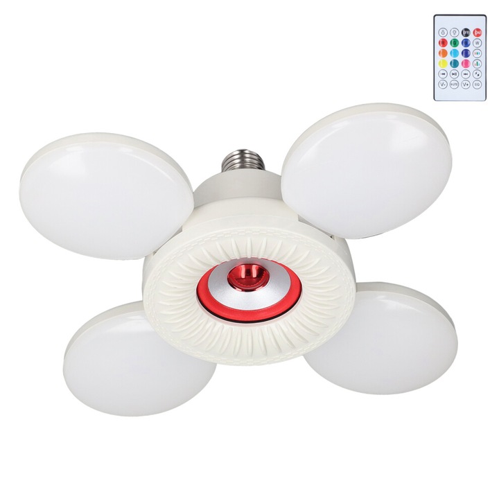 LED RGB плафон с регулируеми панели 3200lm студено бяло 36W 4x регулируем
