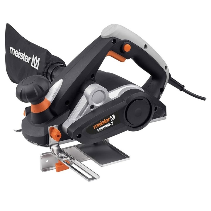 Rindea Electrica Meister MEH900-2, 900W, 16000 RPM, Latime Rindeluire 82 mm, Adancime Reglabila 3 mm, Talpa Aluminiu