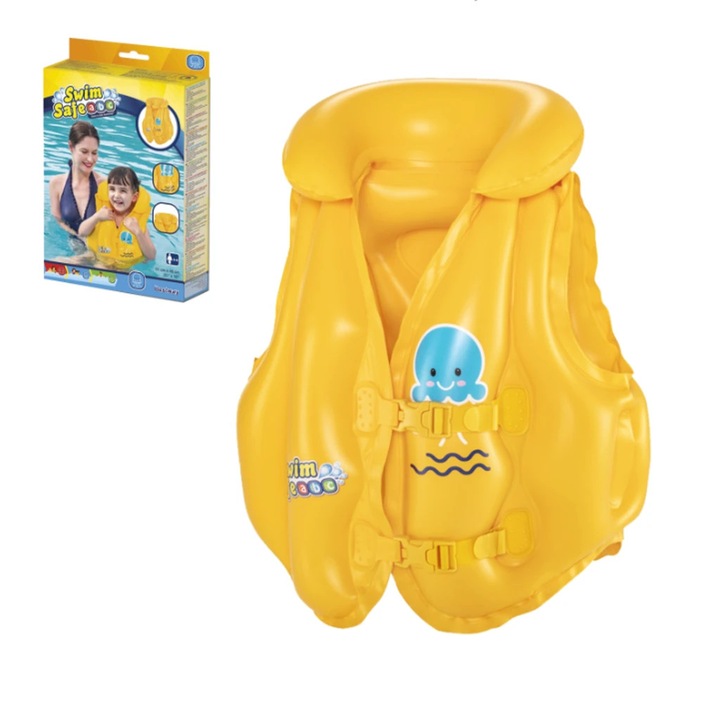 Vesta De Inot Gonflabila Bestway Pentru Copii, 51x46cm