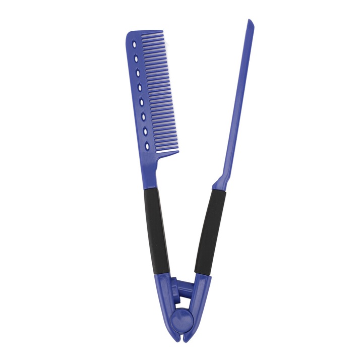 Pieptene V ergonomic pentru volum si reducere frizz, usor, durabil