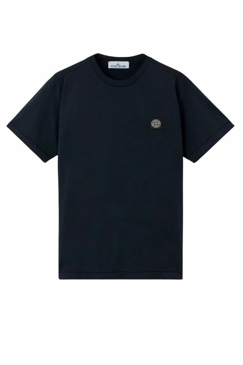 Tricou barbati, Stone Island, Albastru inchis, M
