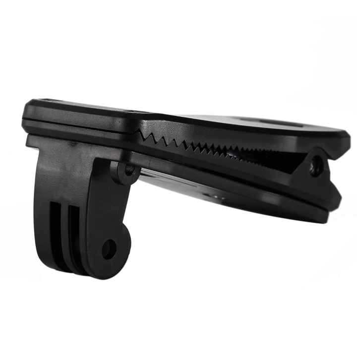 Suport compact prindere rapida, rotatie 360°, antiderapant, negru