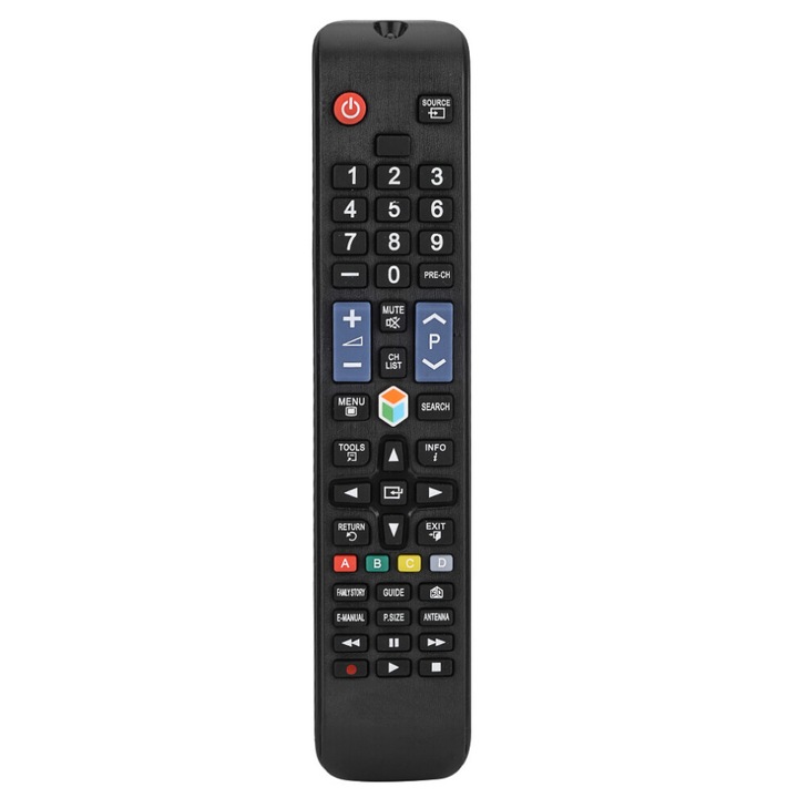 Telecomanda universala inlocuire premium, infrarosu, distanta 8m, negru