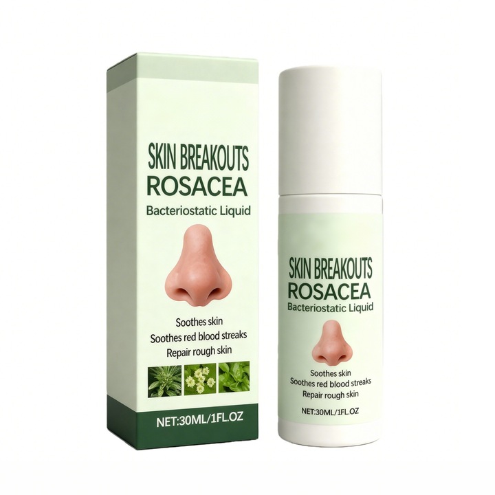 Nyugtató bőrápoló krém, Aloe barbadensis, bazsalikom, hortenzia levél, antibakteriális, csökkenti a bőrpírt, 30ml, érzékeny bőrre, hordozható