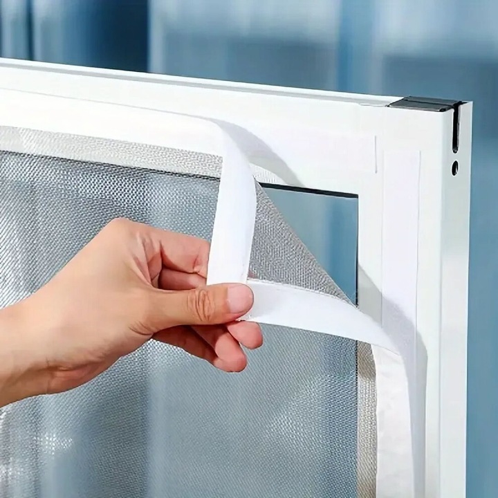 Plase usi si ferestre, protectie tantari, plastic, alb, diverse dimensiuni