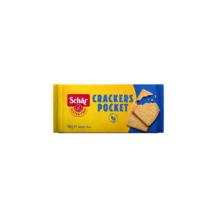 Biscuiti sarati Schar, dietetici fara gluten, 50g