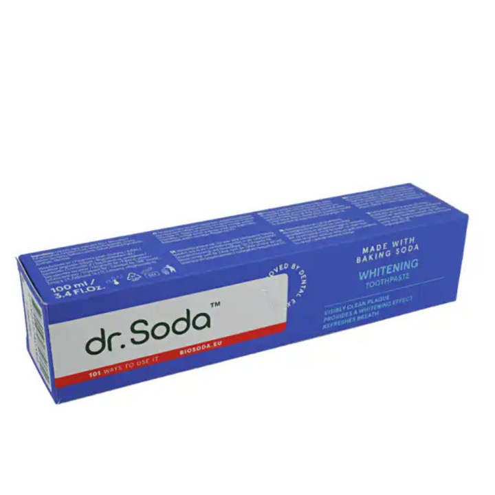Dr. Soda szódabikarbónás fehérítő fogkrém 100ml