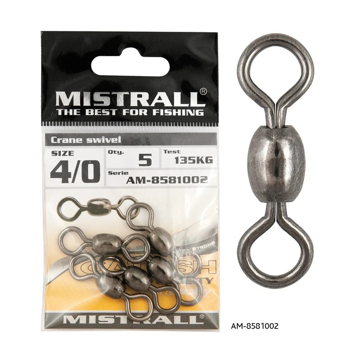Set varteje Mistrall pentru somn, marime 4/0, 5 buc/set, rezistenta 135 kg