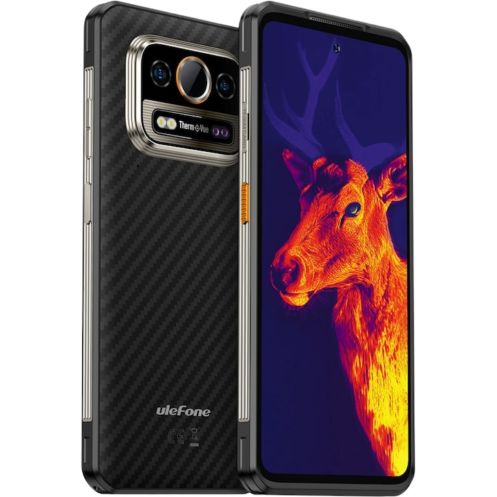 Ulefone Armor 25T mobiltelefon, 6GB RAM, 256GB, hőkamera, IP68/IP69K
